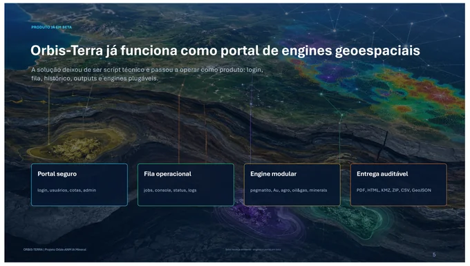 Portal e organização das análises