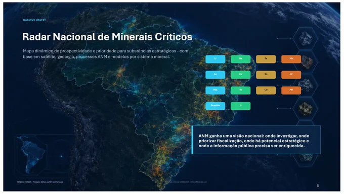 Análise geoespacial aplicada à mineração